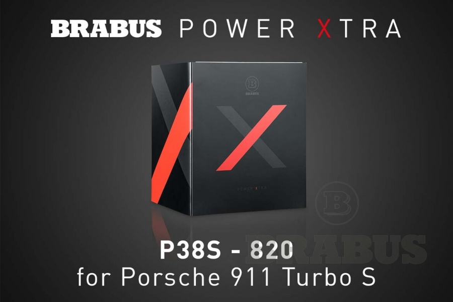 Комплект увеличения мощности PowerXtra P38S-820 - Porsche 911 Turbo S